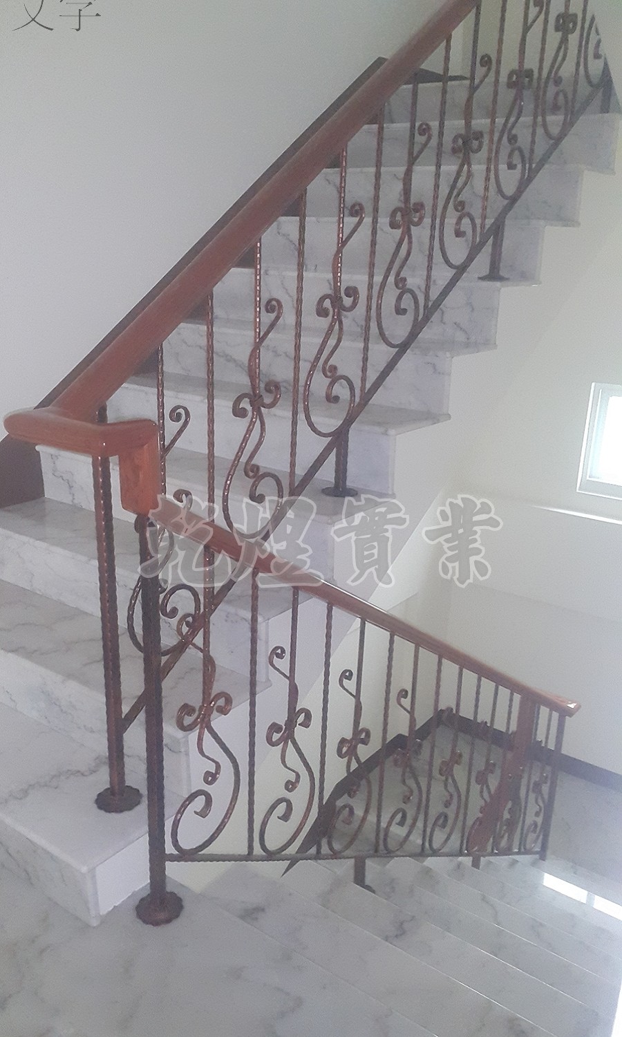 樓梯鍛造扶手0008