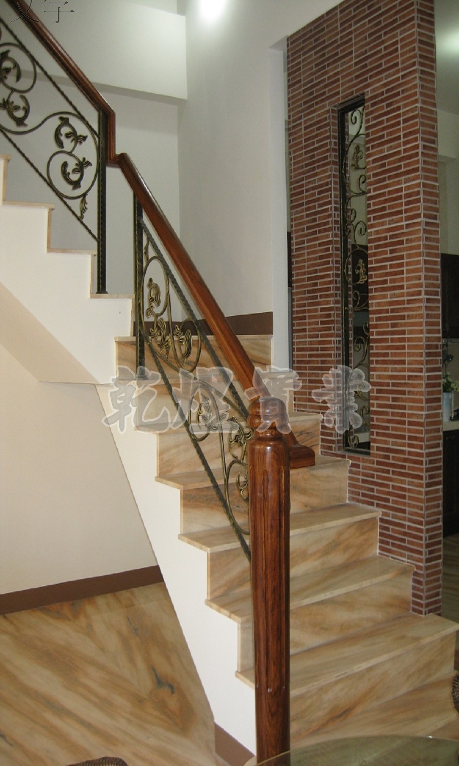 純手工鍛造扶手0088