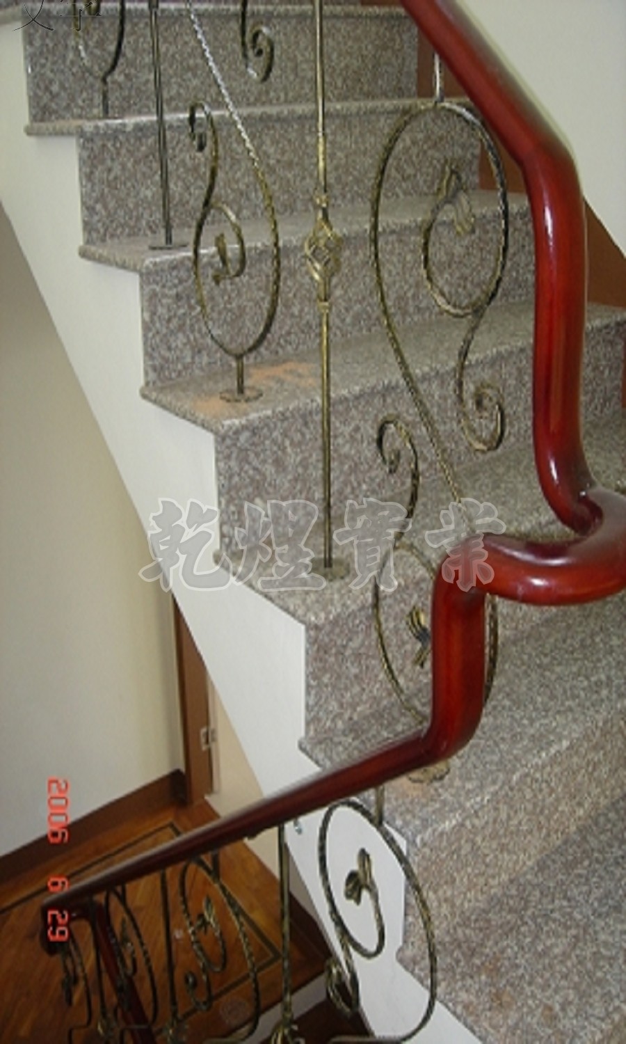 客製化鍛造扶手0016