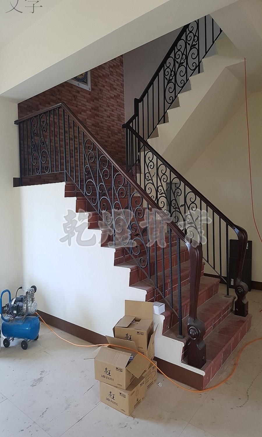 樓梯鍛造扶手0135