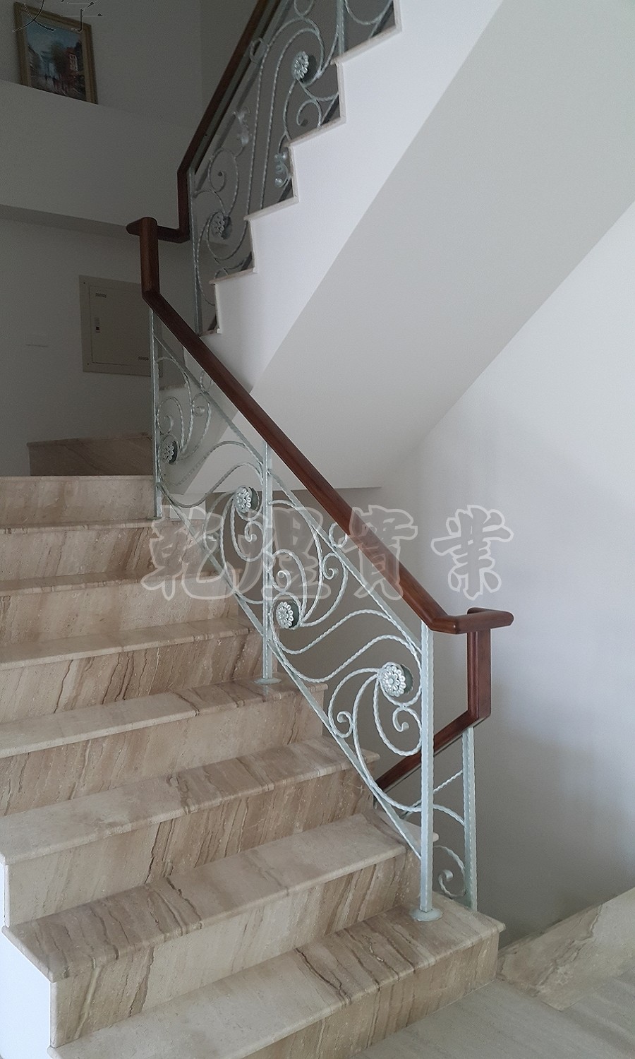 樓梯鍛造扶手0055