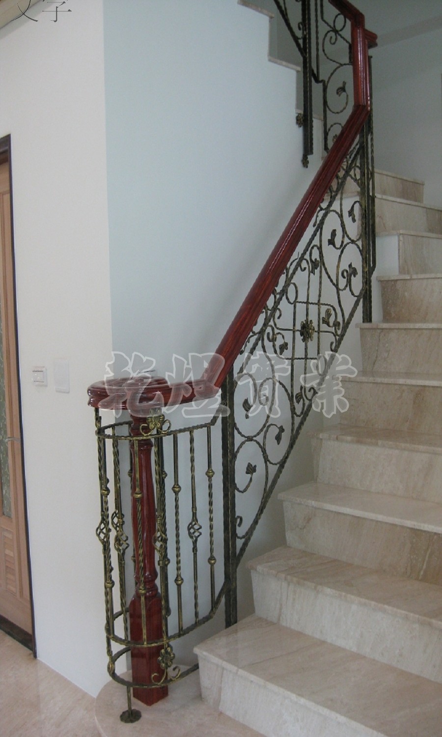 純手工鍛造扶手0091