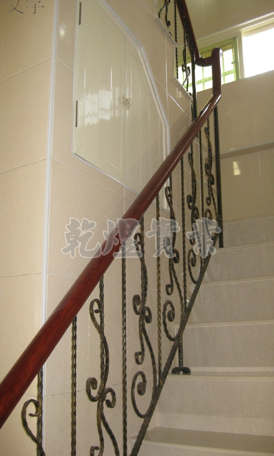 純手工鍛造扶手0078