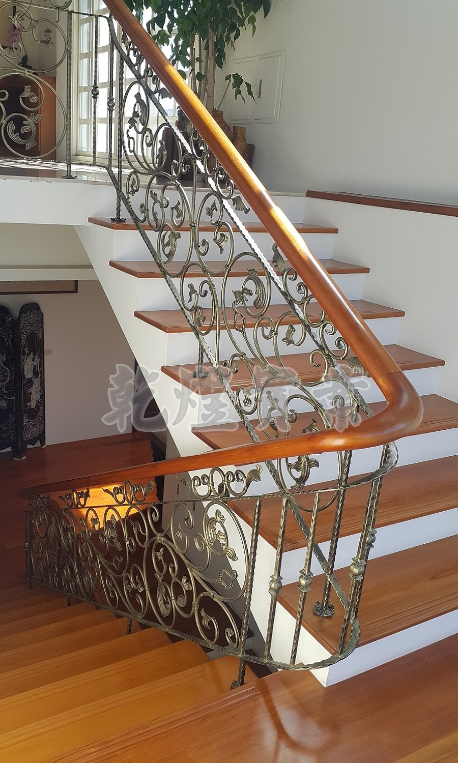 樓梯鍛造扶手0033