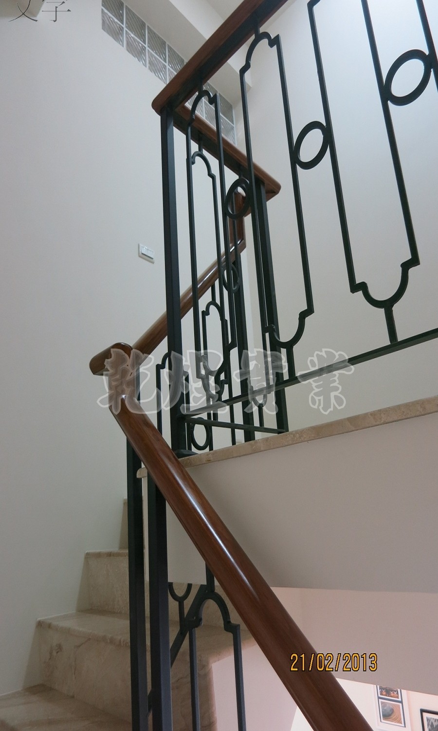 純手工鍛造扶手0022