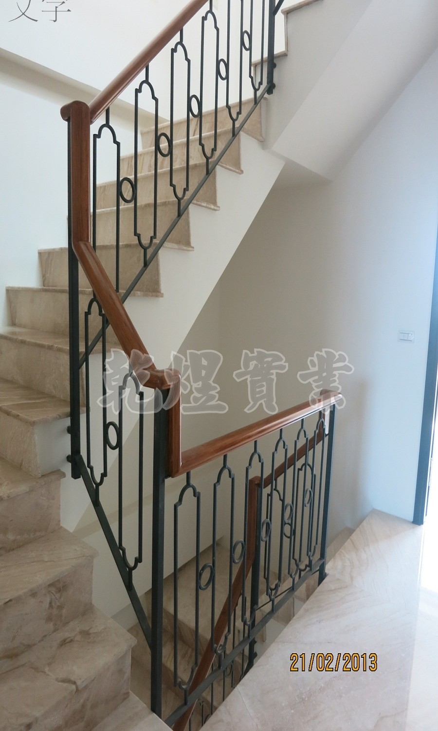 純手工鍛造扶手0049