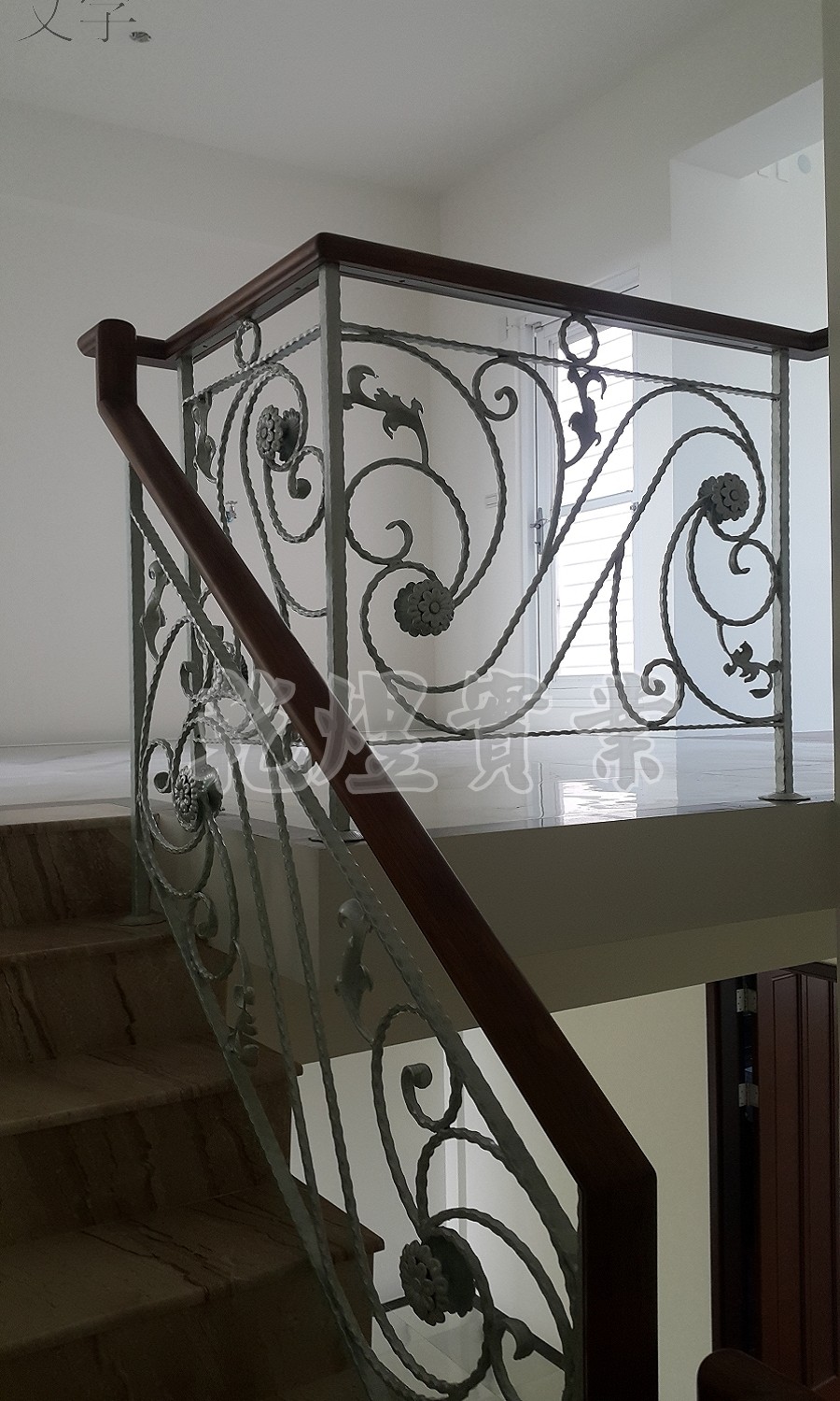 樓梯鍛造扶手0059