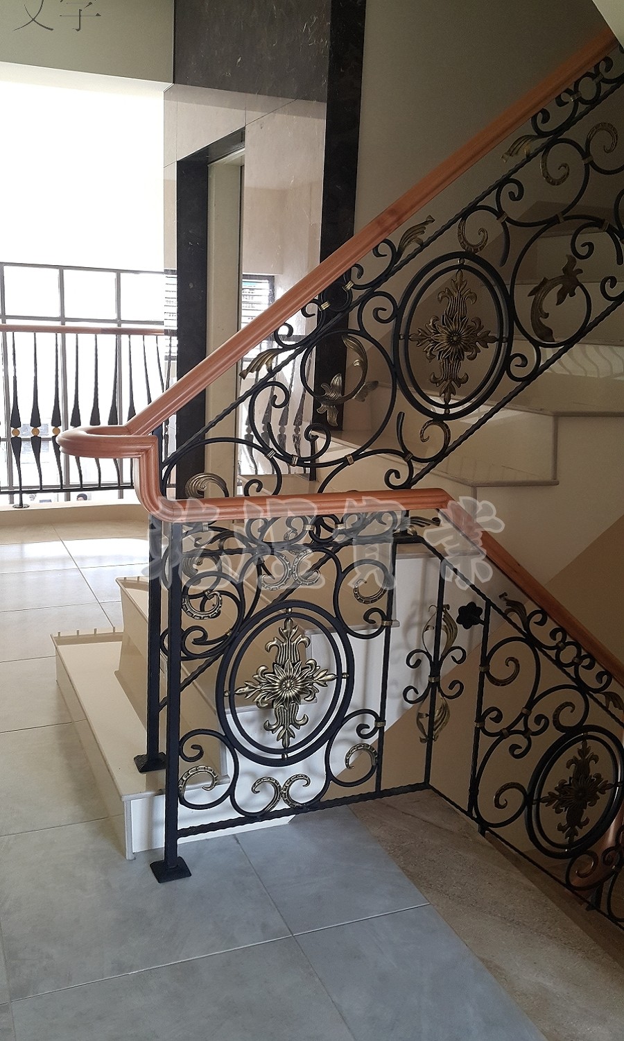 藝術鍛造扶手0099