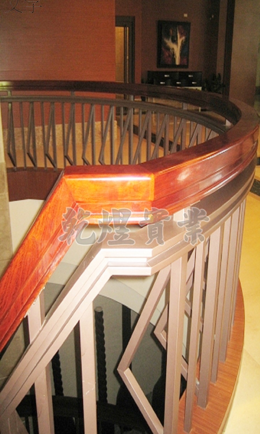 日式鐵件扶手0280