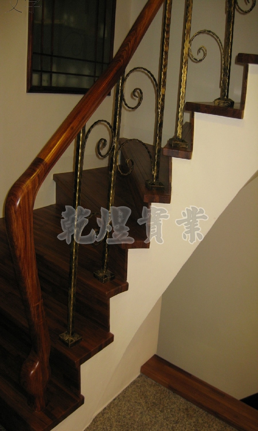 純手工鍛造扶手0186