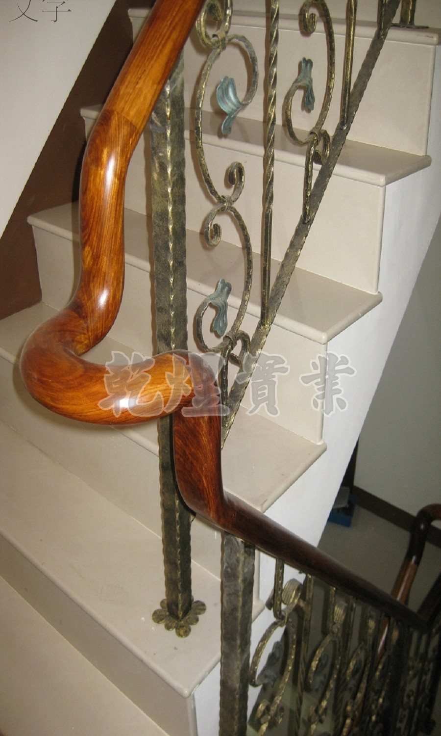 純手工鍛造扶手0194