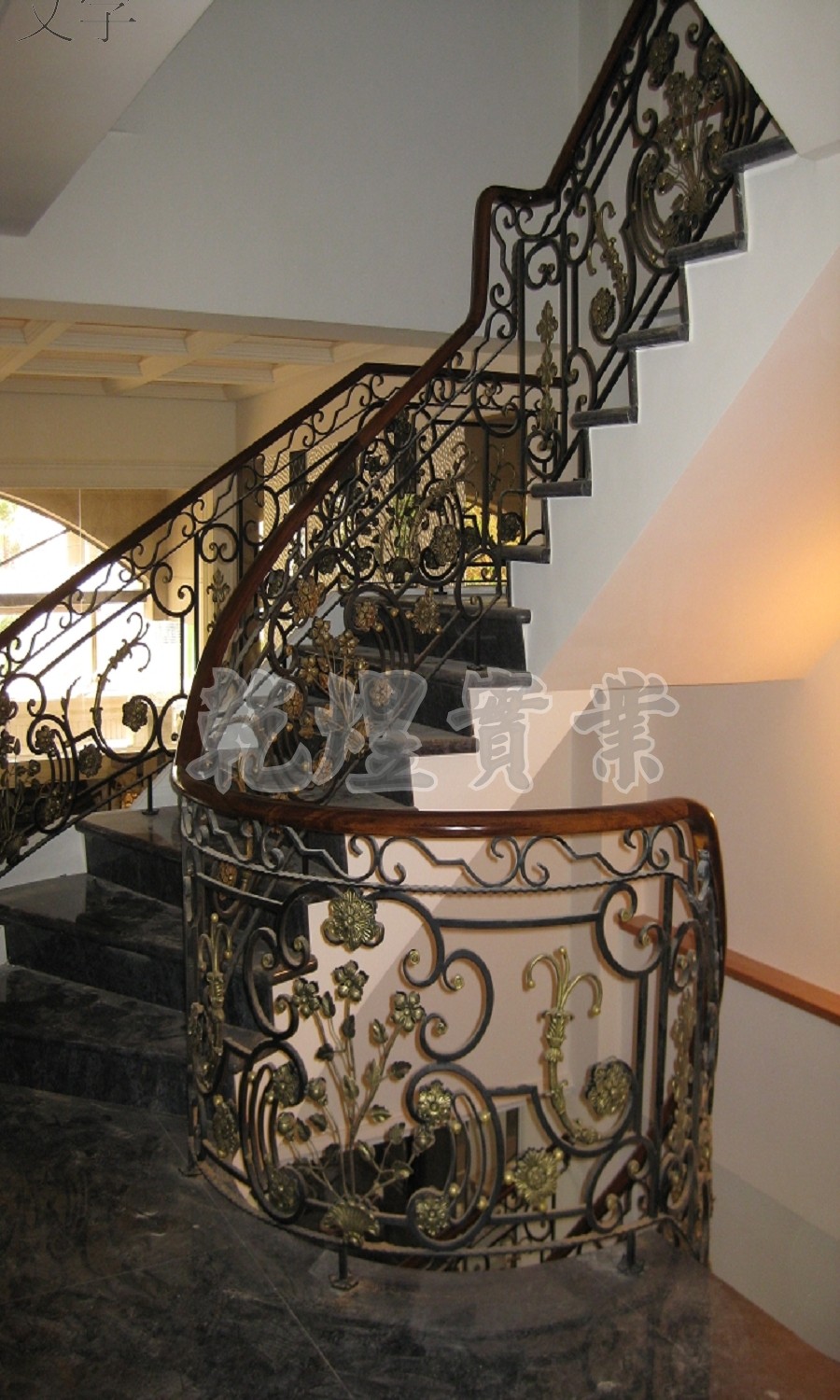 客製化鍛造扶手0198