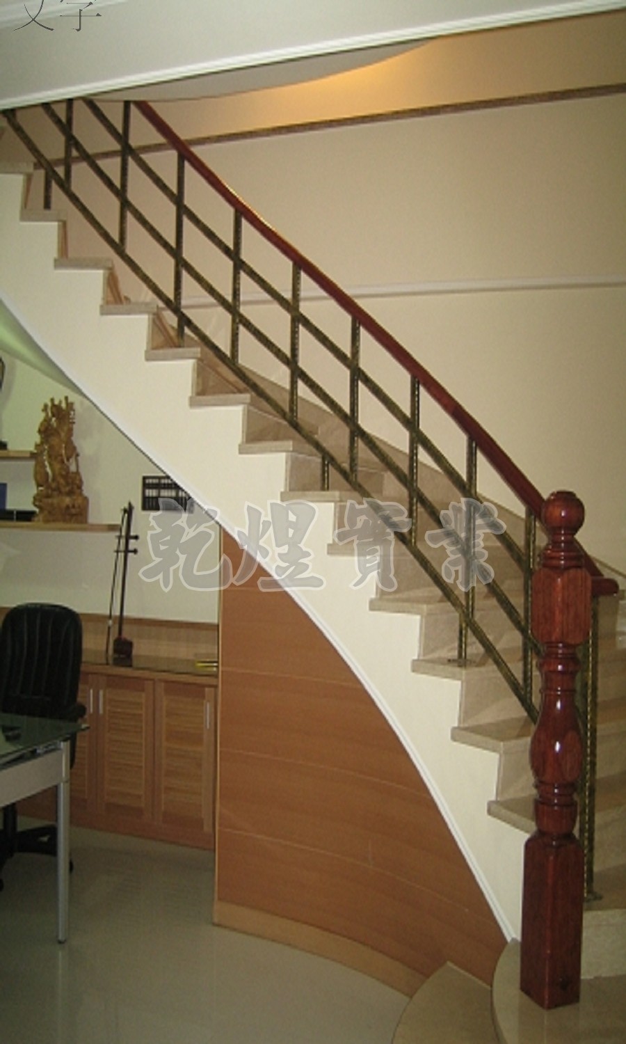 純手工鍛造扶手0008