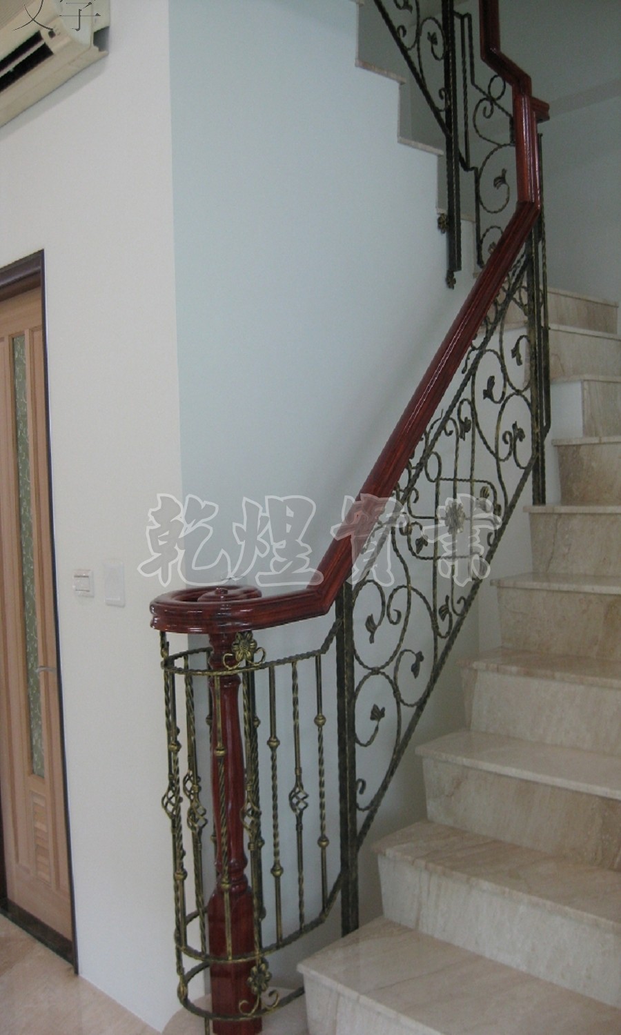 純手工鍛造扶手0089