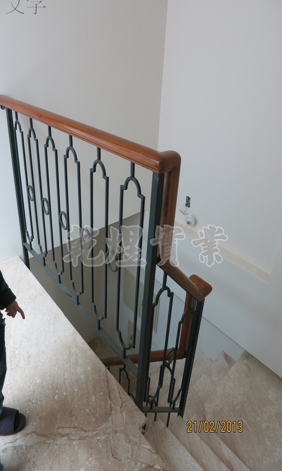 純手工鍛造扶手0044