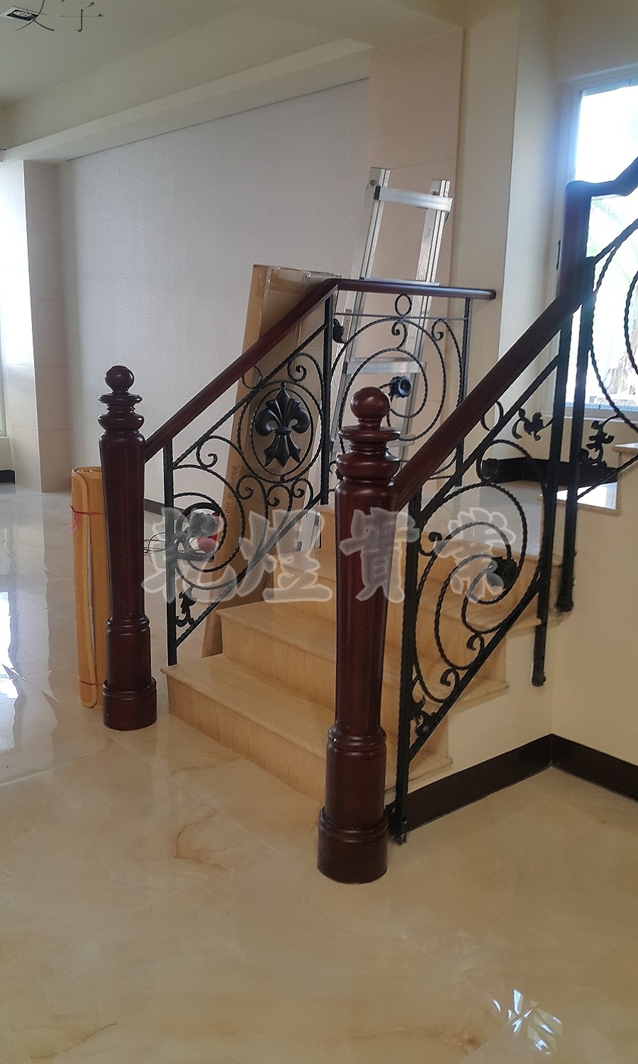 樓梯鍛造扶手0082