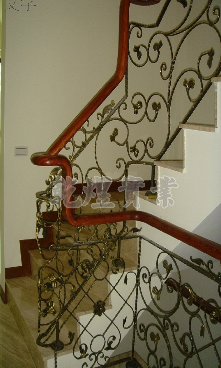 客製化鍛造扶手0089