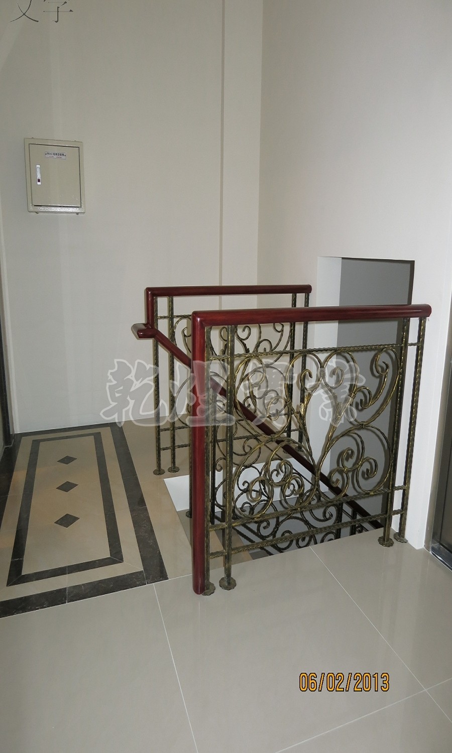 客製化鍛造扶手0167