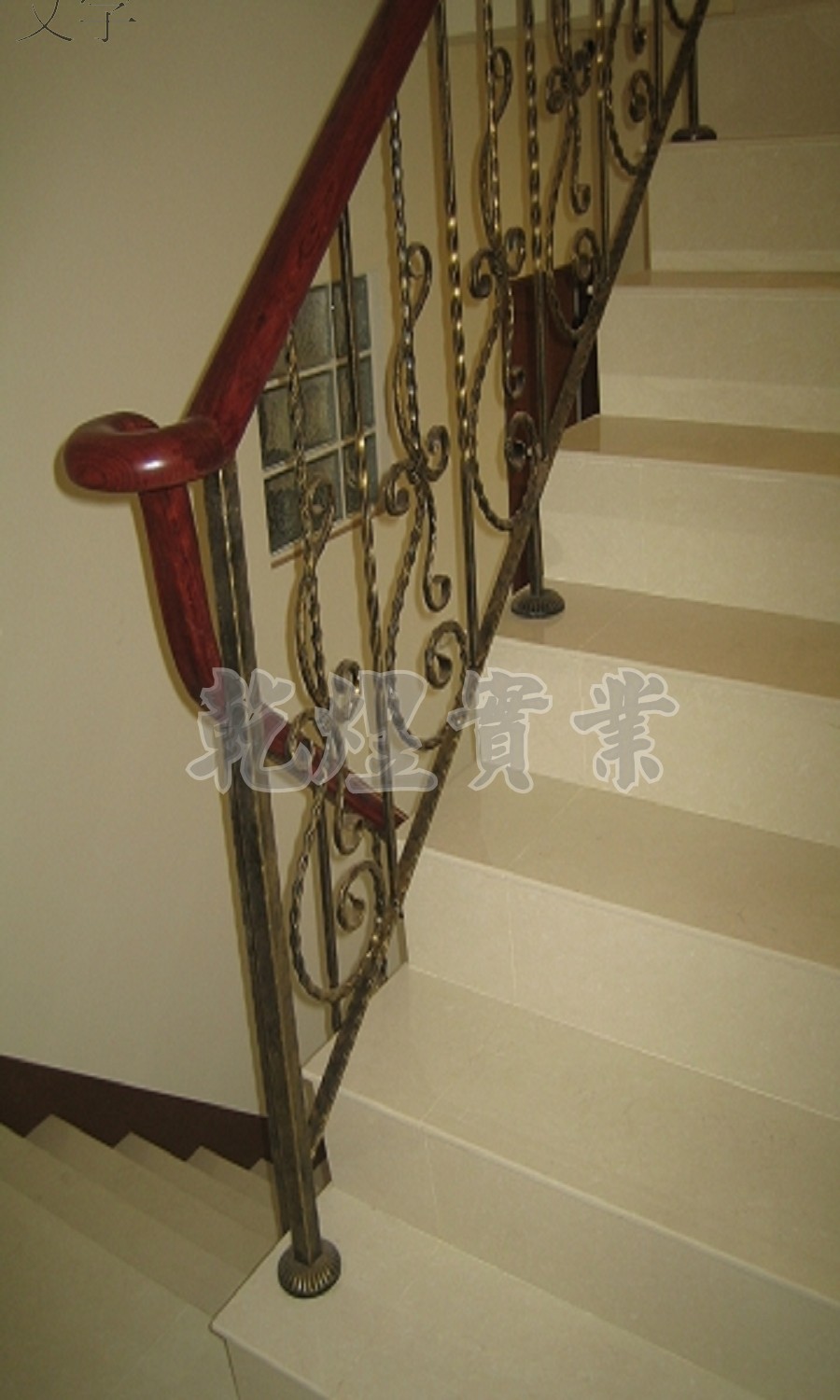 純手工鍛造扶手0147