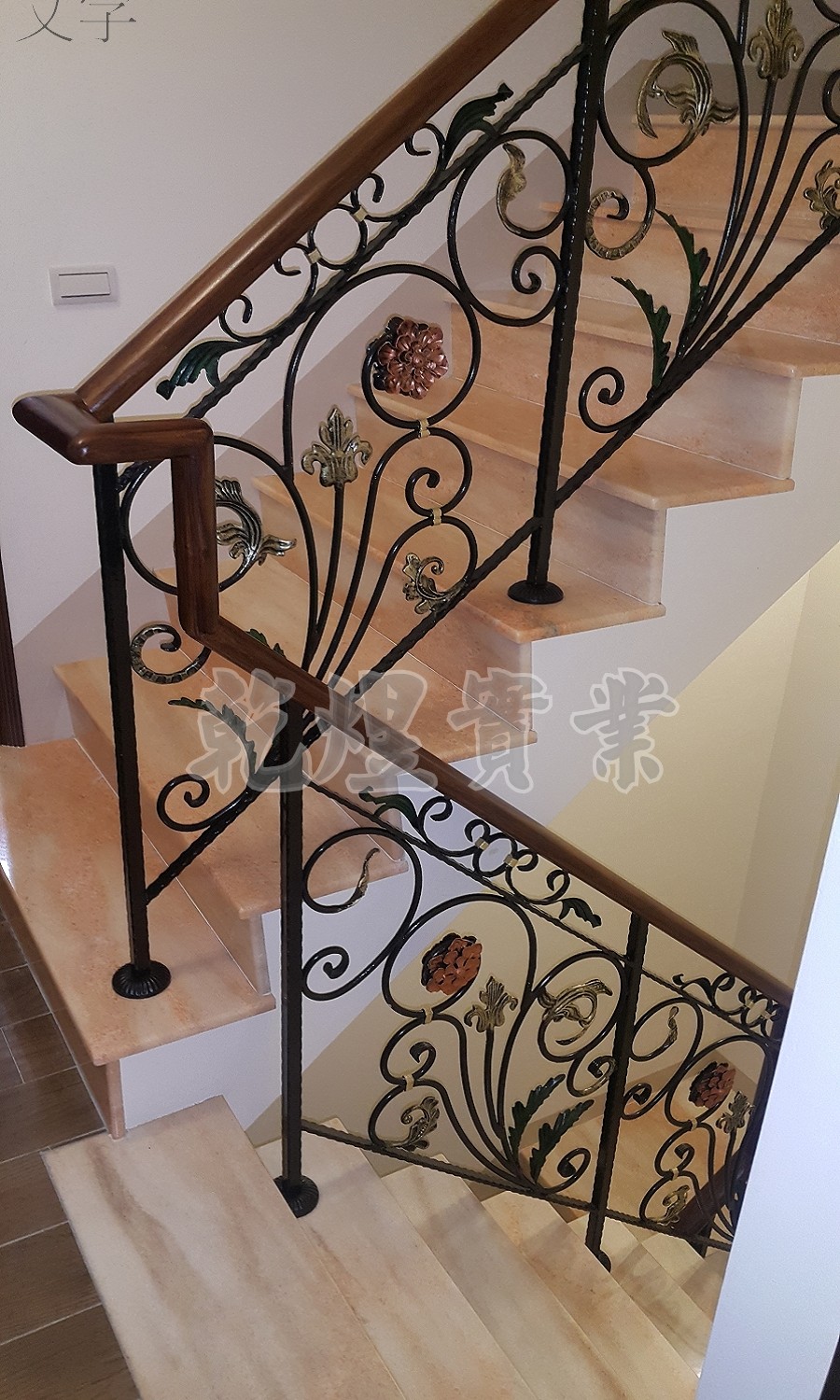 藝術鍛造扶手0132