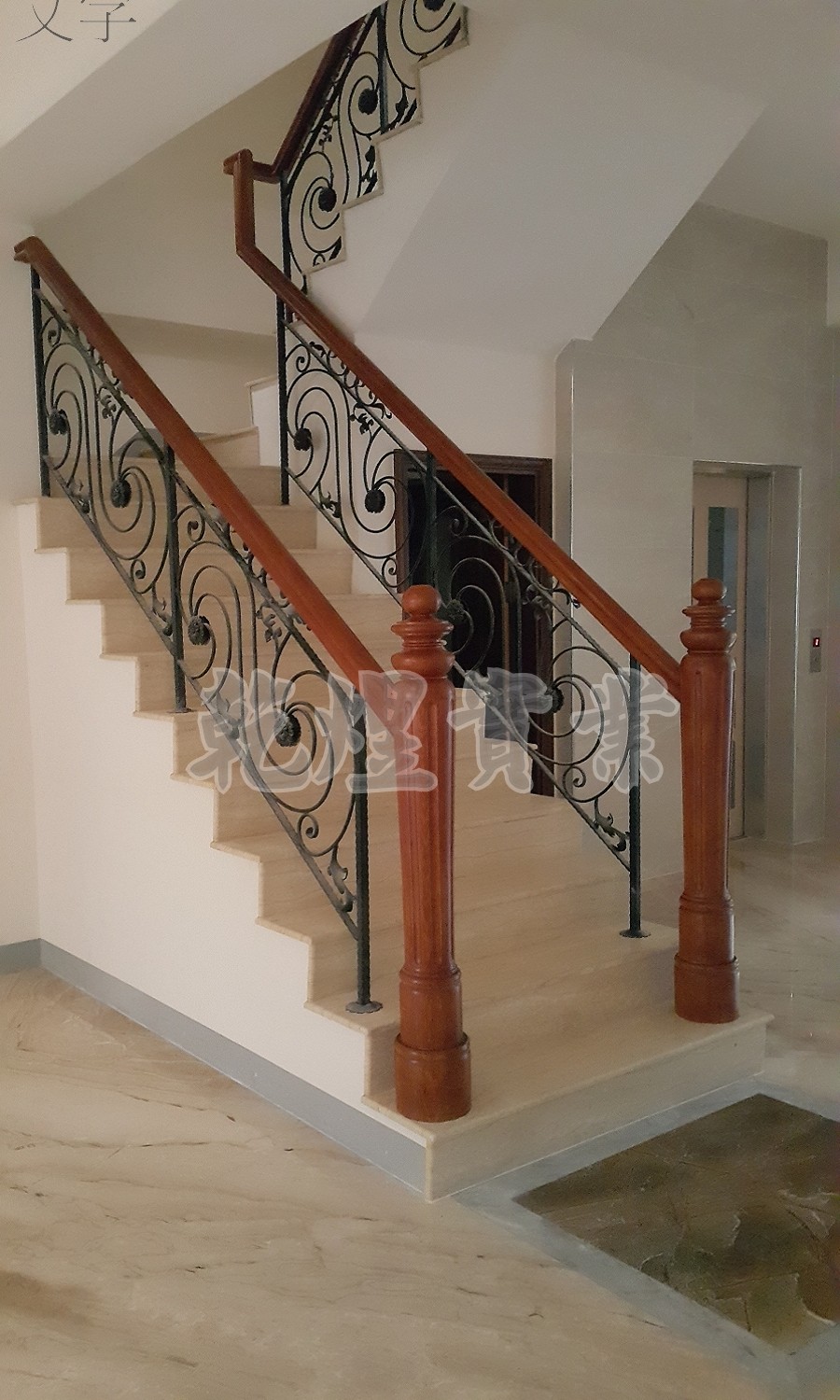 樓梯鍛造扶手0067
