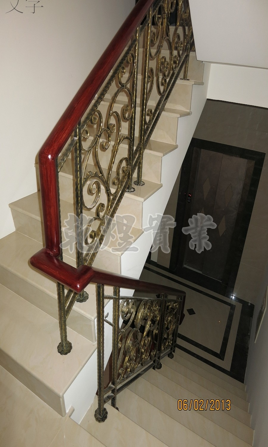 客製化鍛造扶手0173