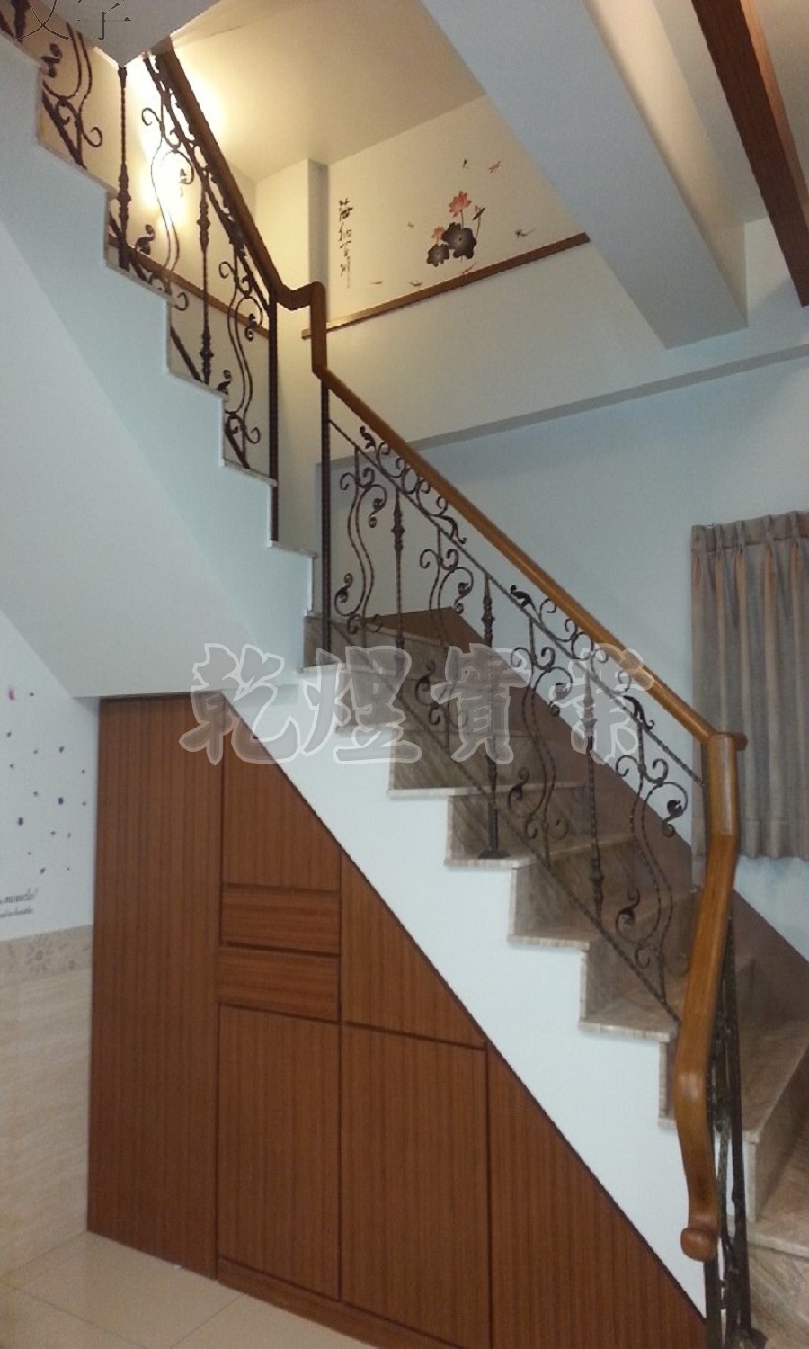 藝術鍛造扶手0040