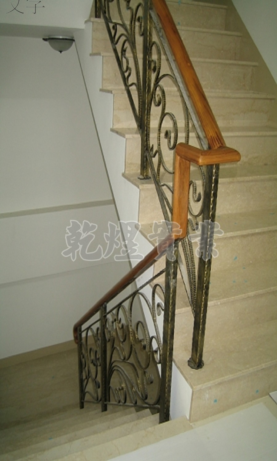 純手工鍛造扶手0012