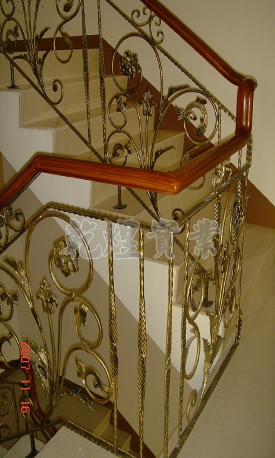 客製化鍛造扶手0066