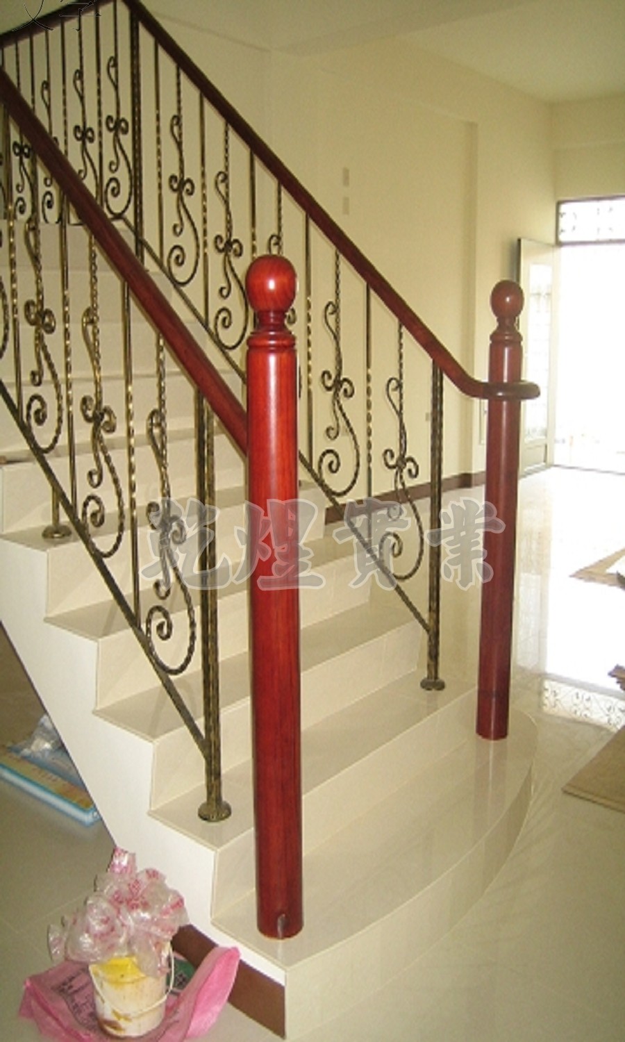 純手工鍛造扶手0154