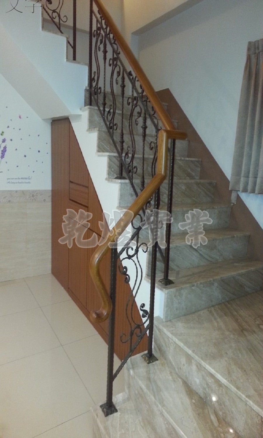 藝術鍛造扶手0036