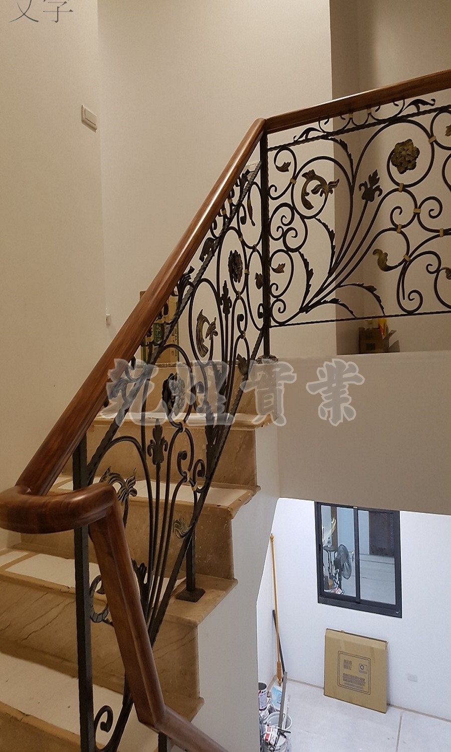 樓梯鍛造扶手0160