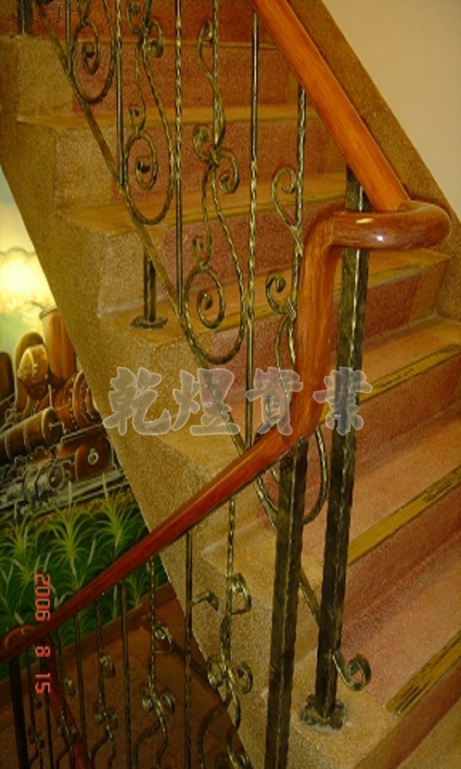 客製化鍛造扶手0028