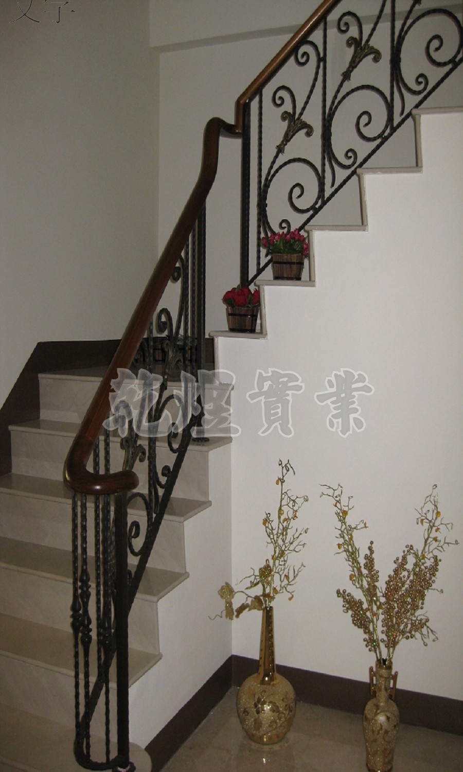 純手工鍛造扶手0059