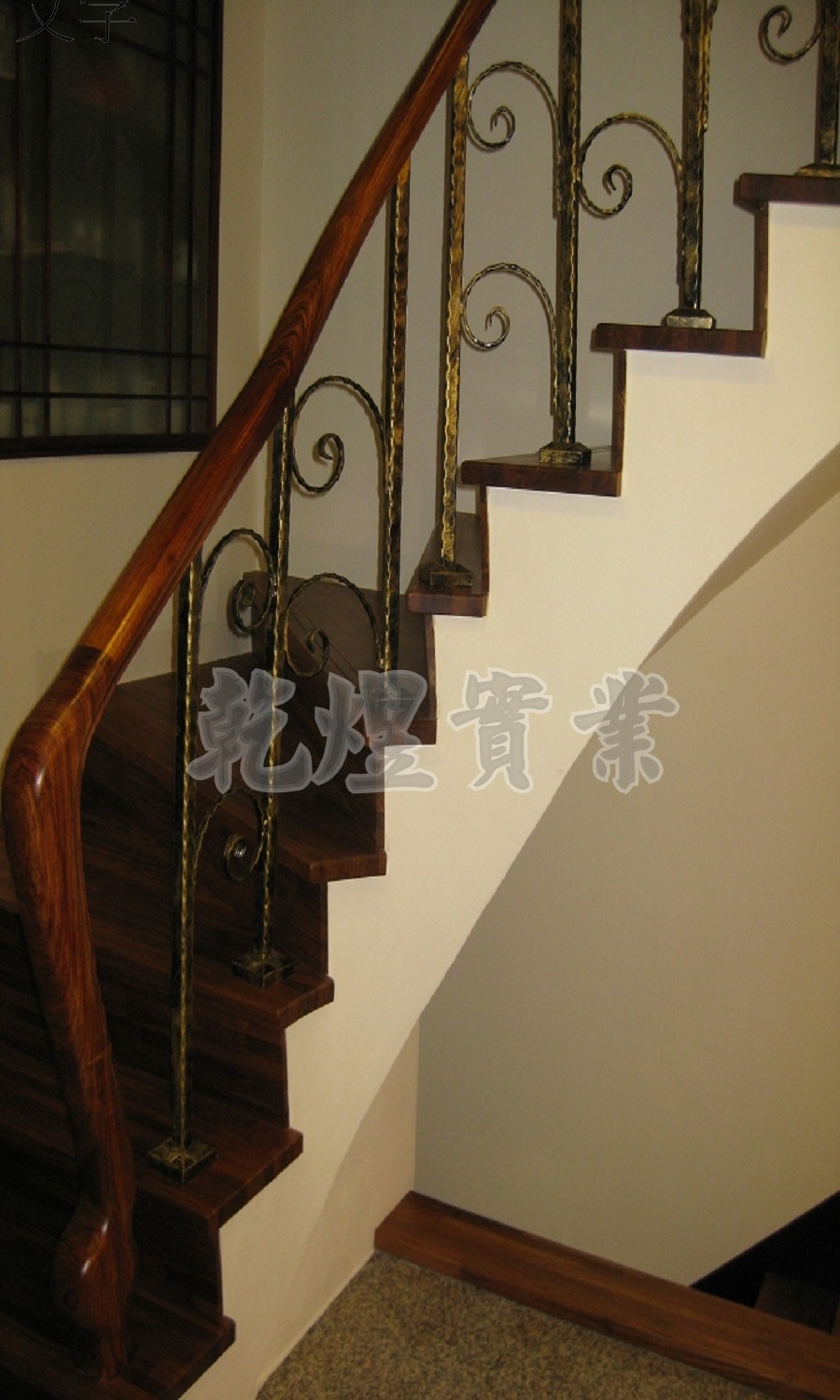 純手工鍛造扶手0187