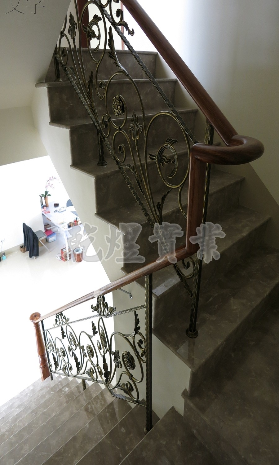 客製化鍛造扶手0145