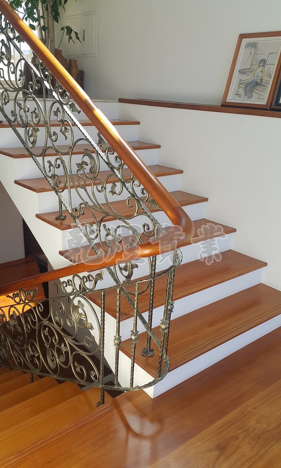 樓梯鍛造扶手0032
