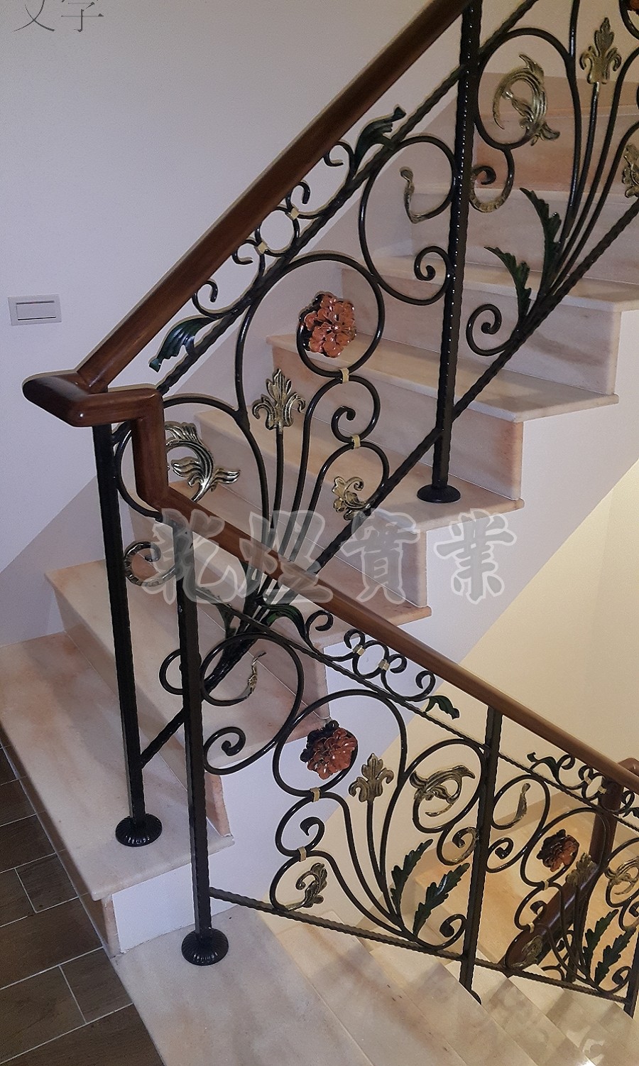藝術鍛造扶手0129