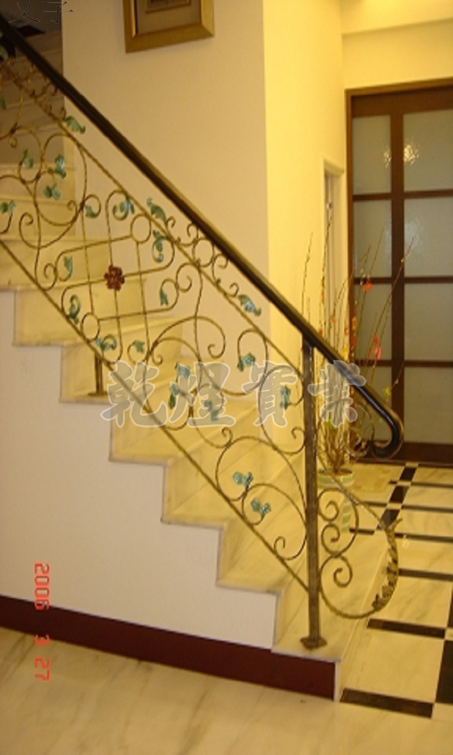 客製化鍛造扶手0002