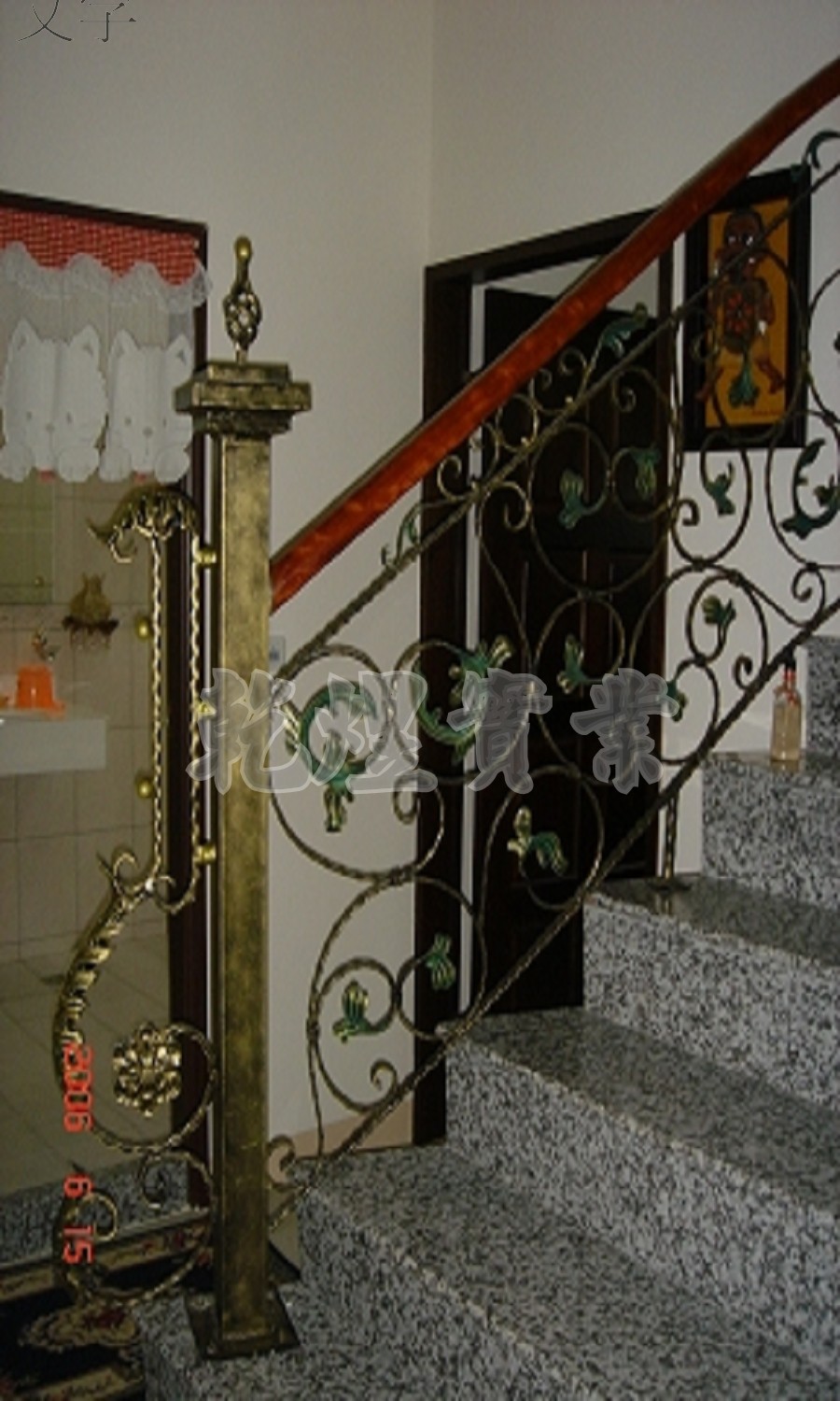 客製化鍛造扶手0004