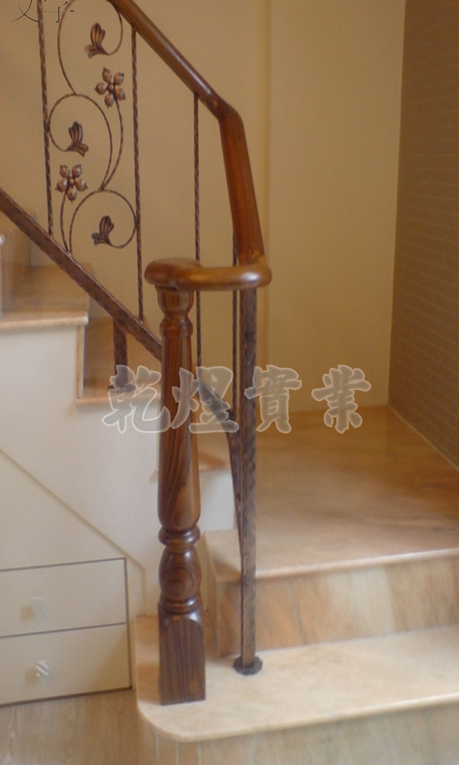 樓梯藝術扶手0129