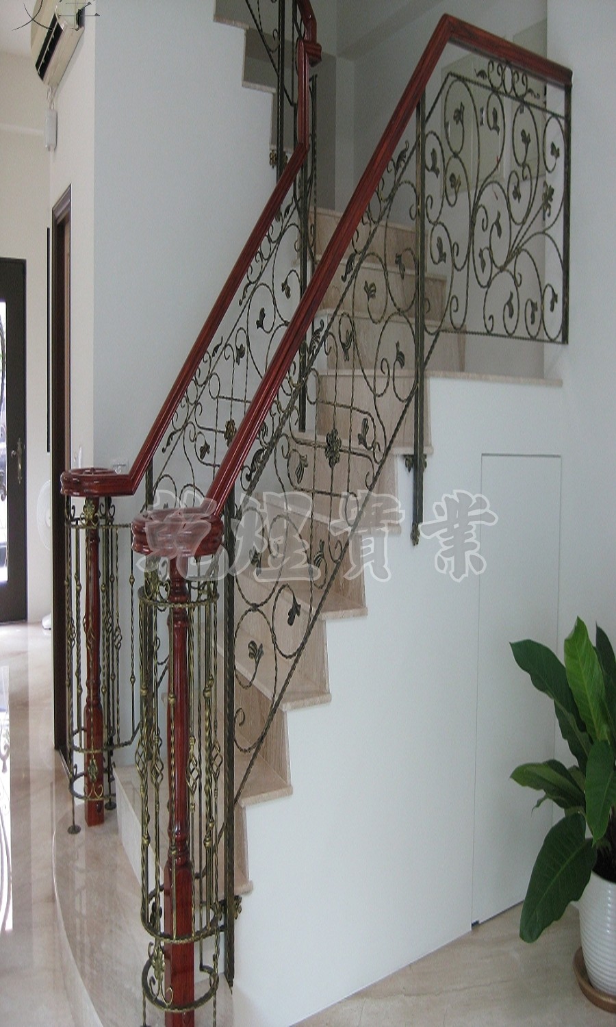 純手工鍛造扶手0084