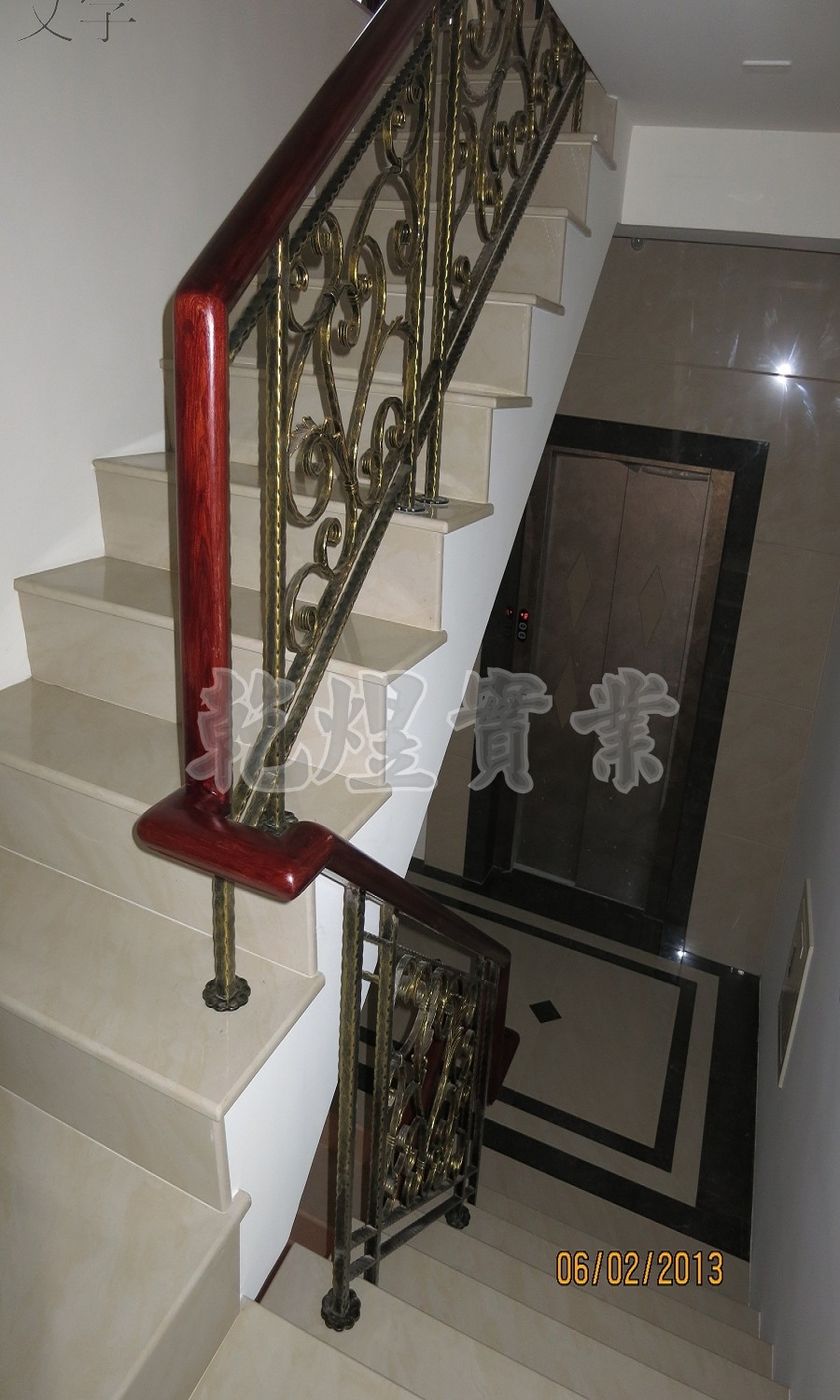 客製化鍛造扶手0169