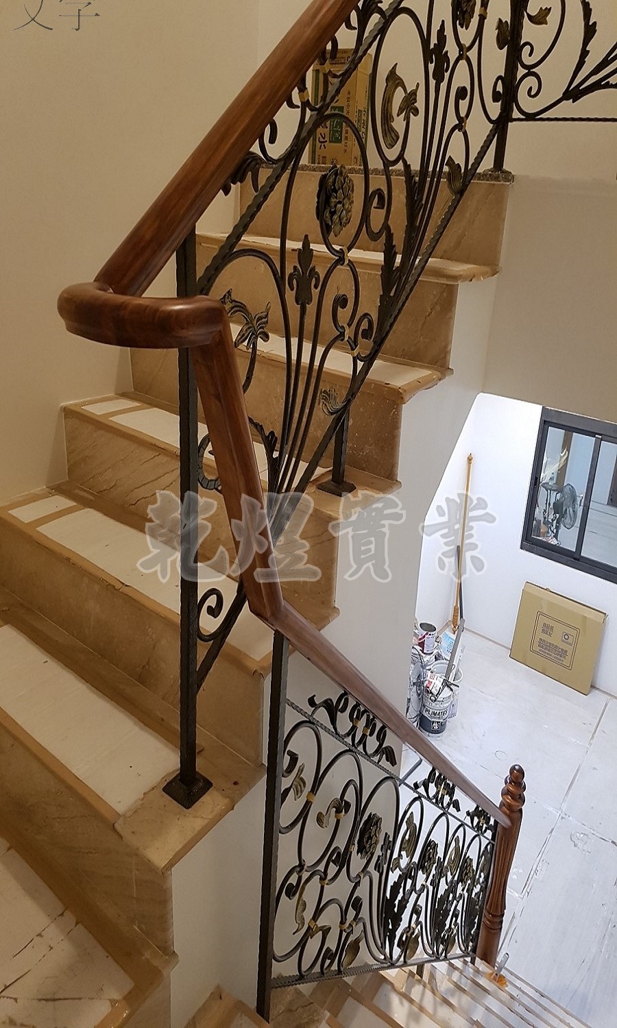 樓梯鍛造扶手0154