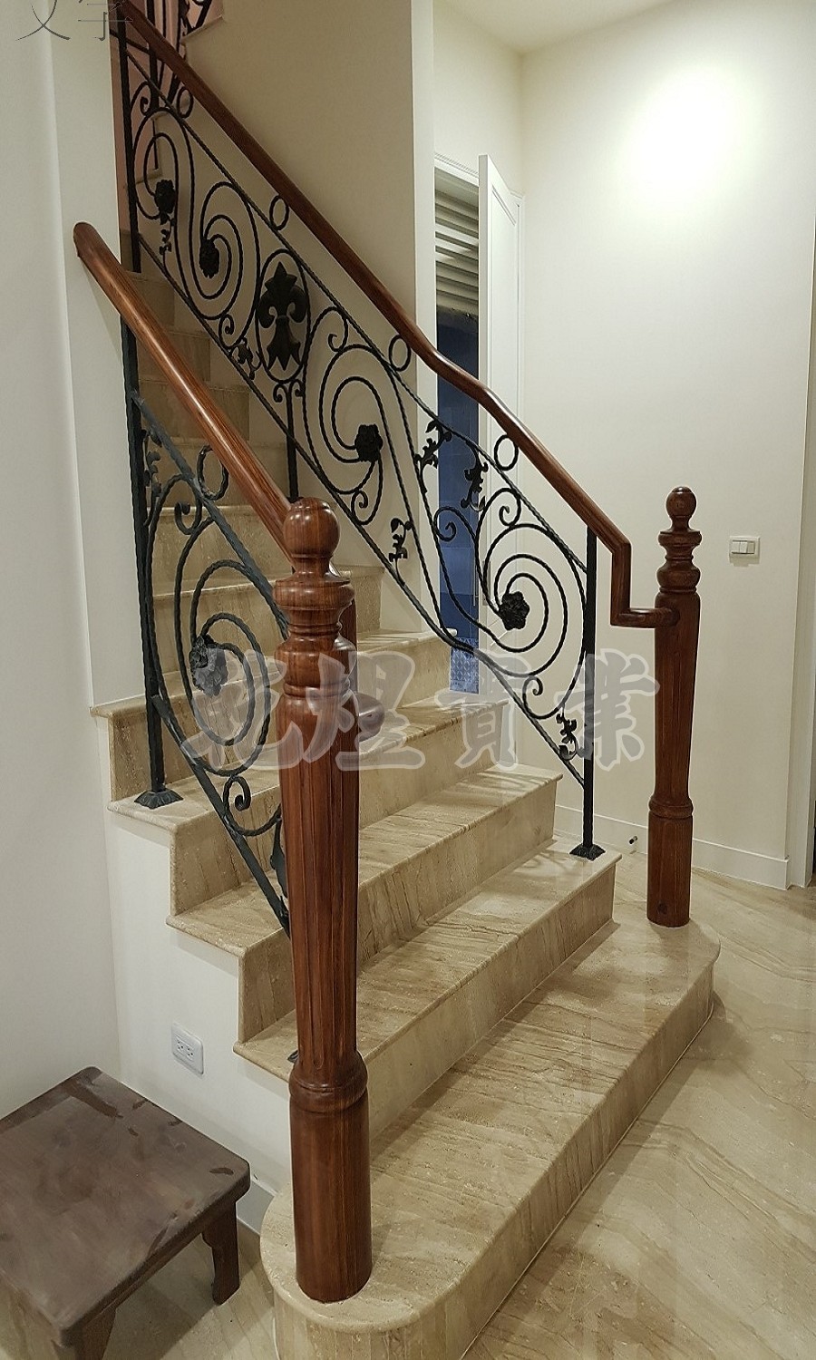 樓梯藝術扶手0058