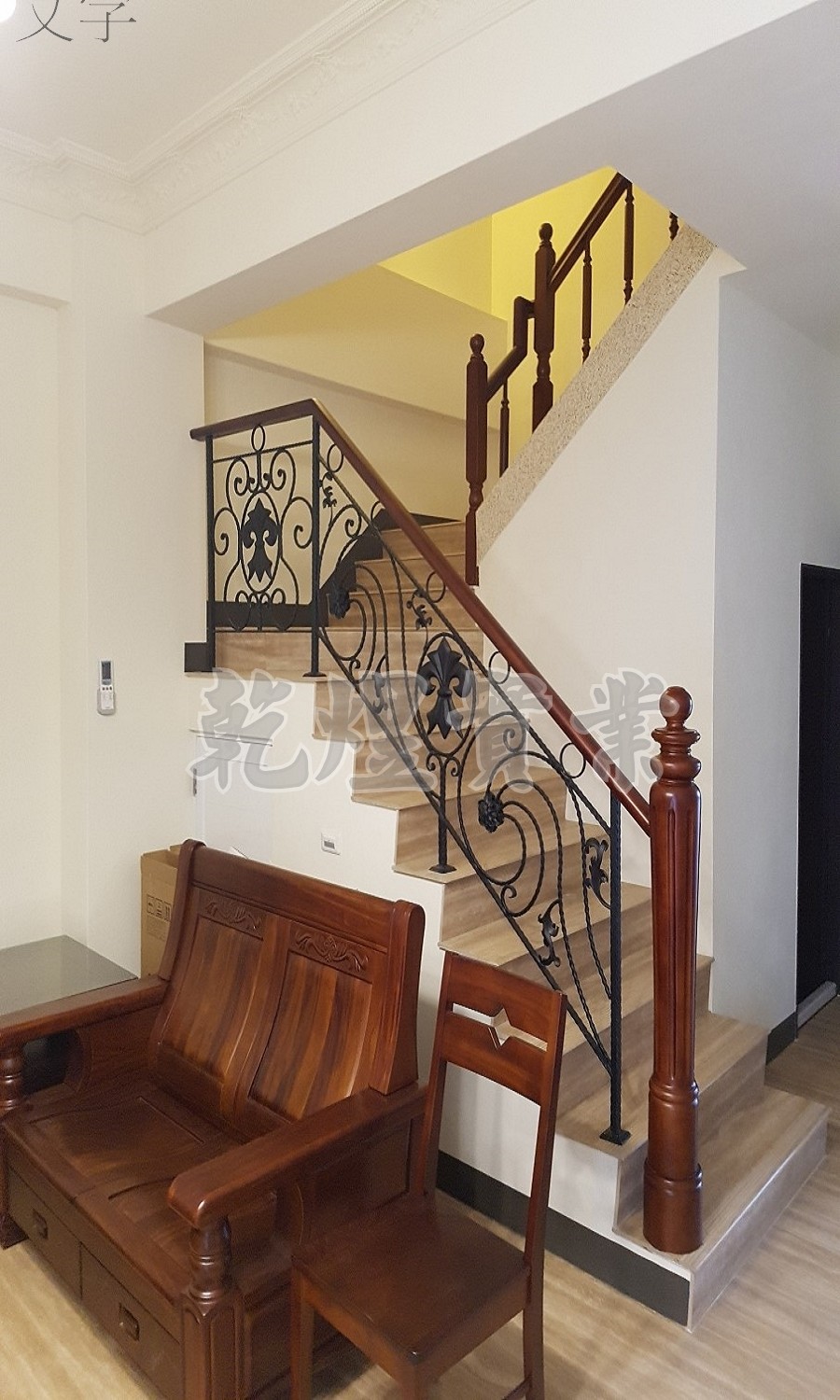 樓梯鍛造扶手0190