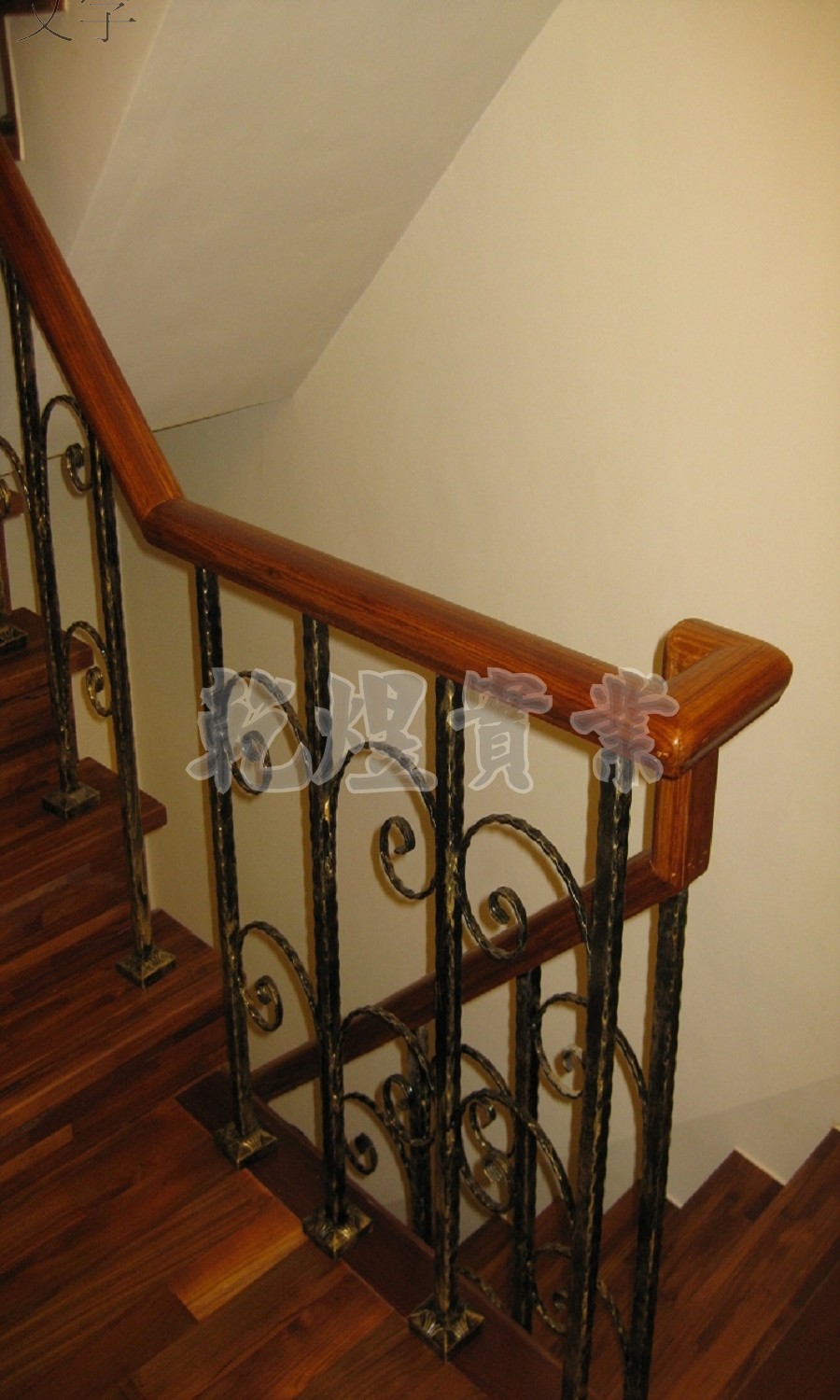純手工鍛造扶手0184