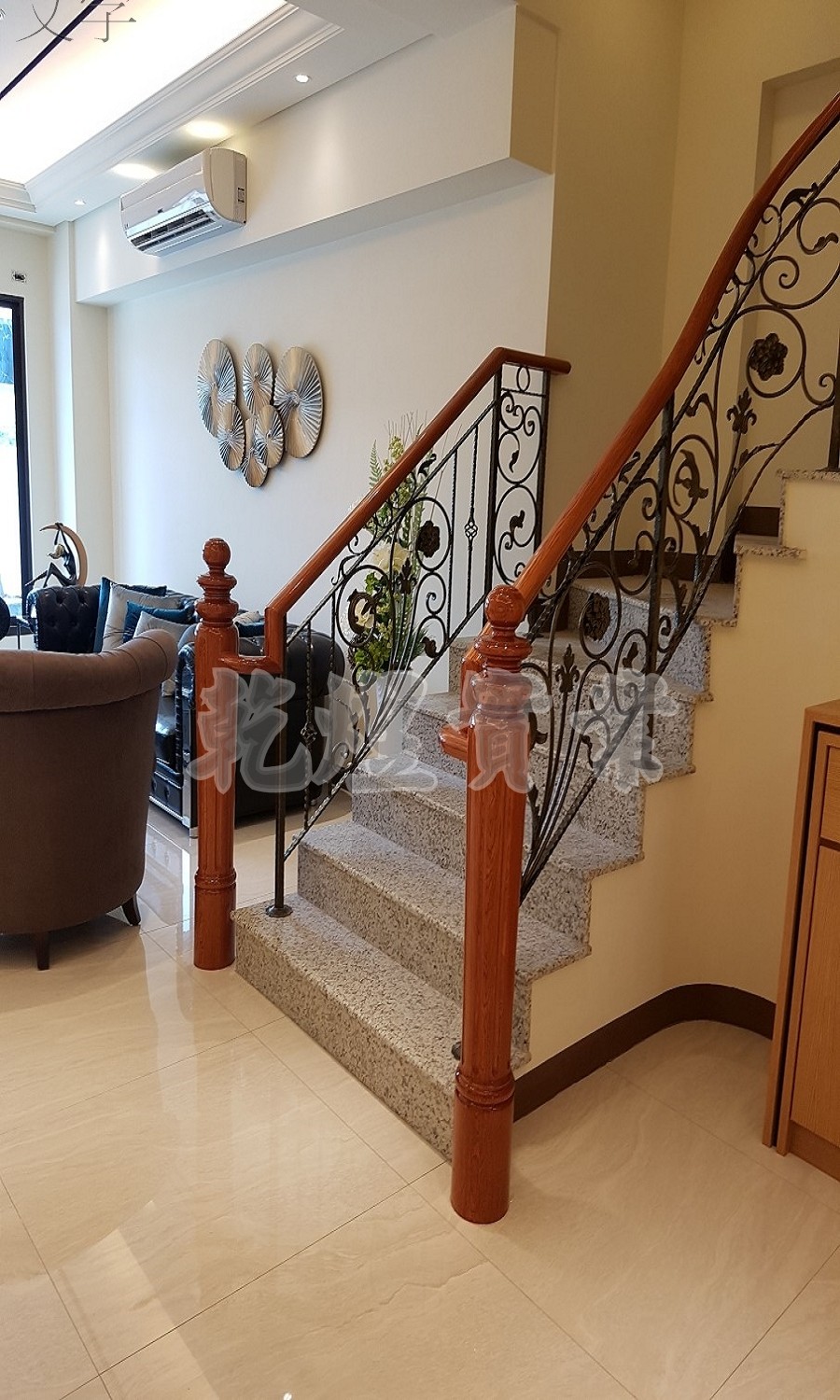 樓梯鍛造扶手0191