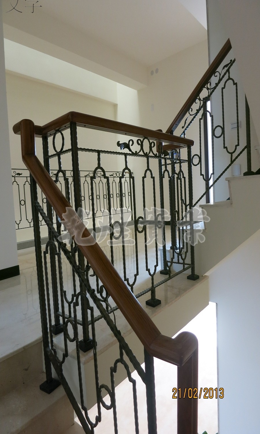 純手工鍛造扶手0055