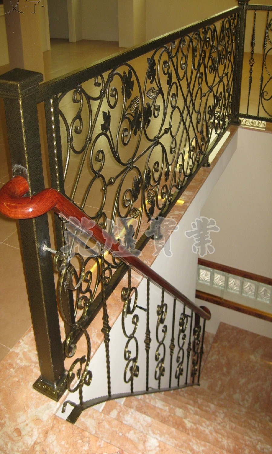 客製化鍛造扶手0189